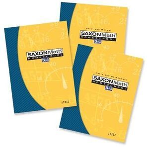 Saxon Math 5/4 Homeschool: Complete Kit 3rd Edition: 3rd Edition -- Hake